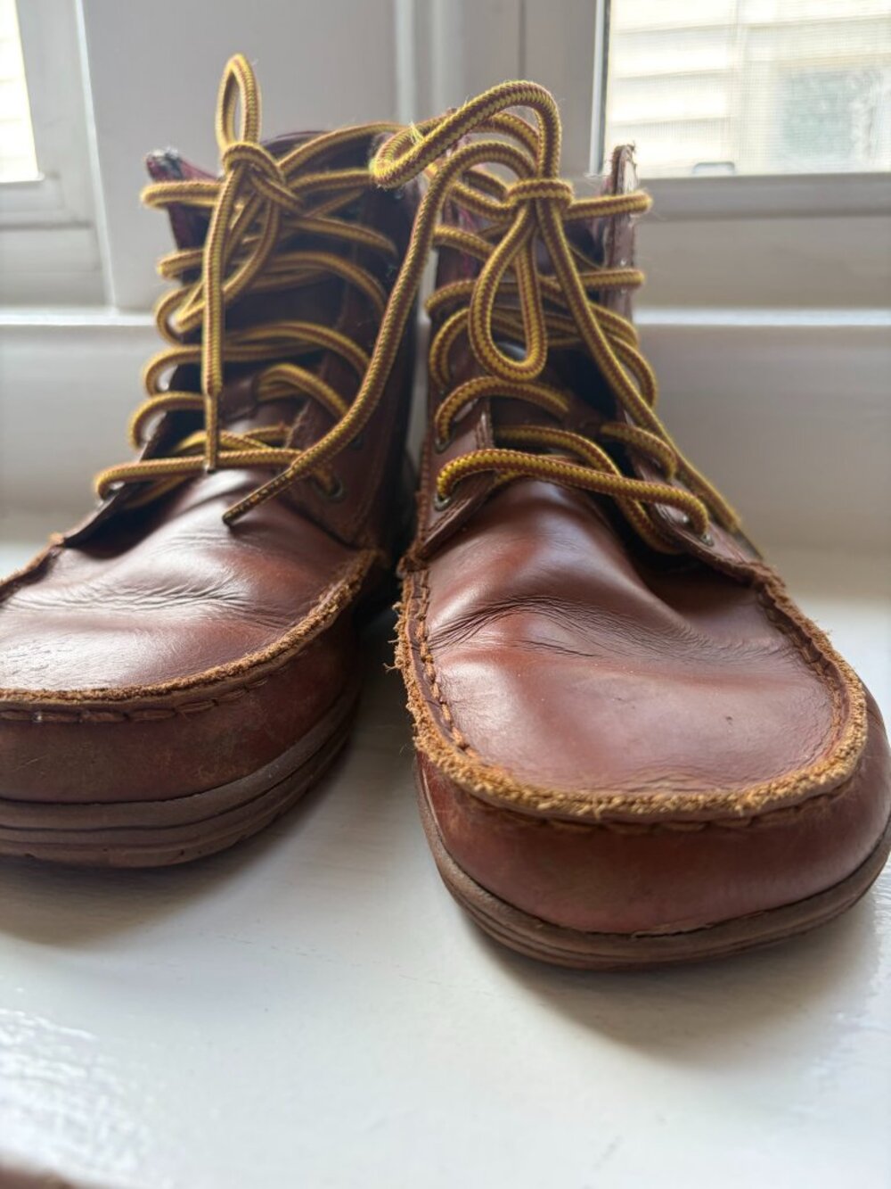Lems Boulder Boots Russet Brown Leather Unisex Men 6/Women 7.5 - Picture 2 of 14